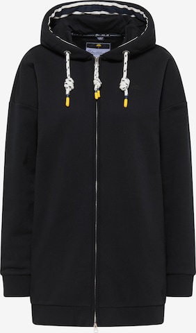Schmuddelwedda Sweat jacket in Black: front