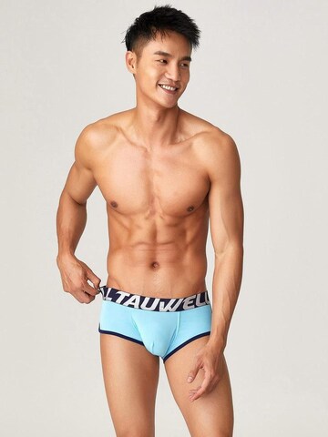 TAUWELL Boxer shorts 'Nano Slits' in Blue: front