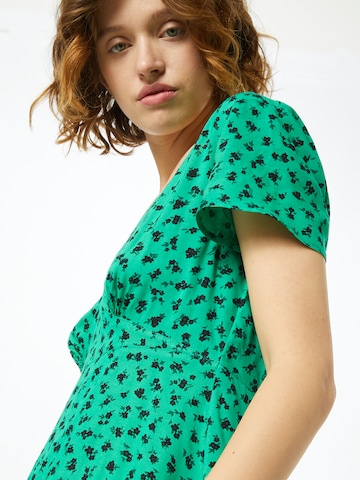 Motel Dress in Green