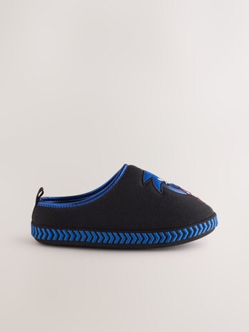 Next Huisschoenen 'Sonic The Hedgehog' in Zwart