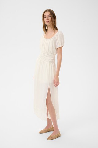 KAREN BY SIMONSEN Jurk 'Urith' in Beige: voorkant