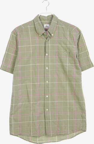 LACOSTE Button Up Shirt in S in Mixed colors: front