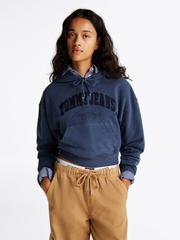 Tommy Jeans Свитшот в Синий: спереди