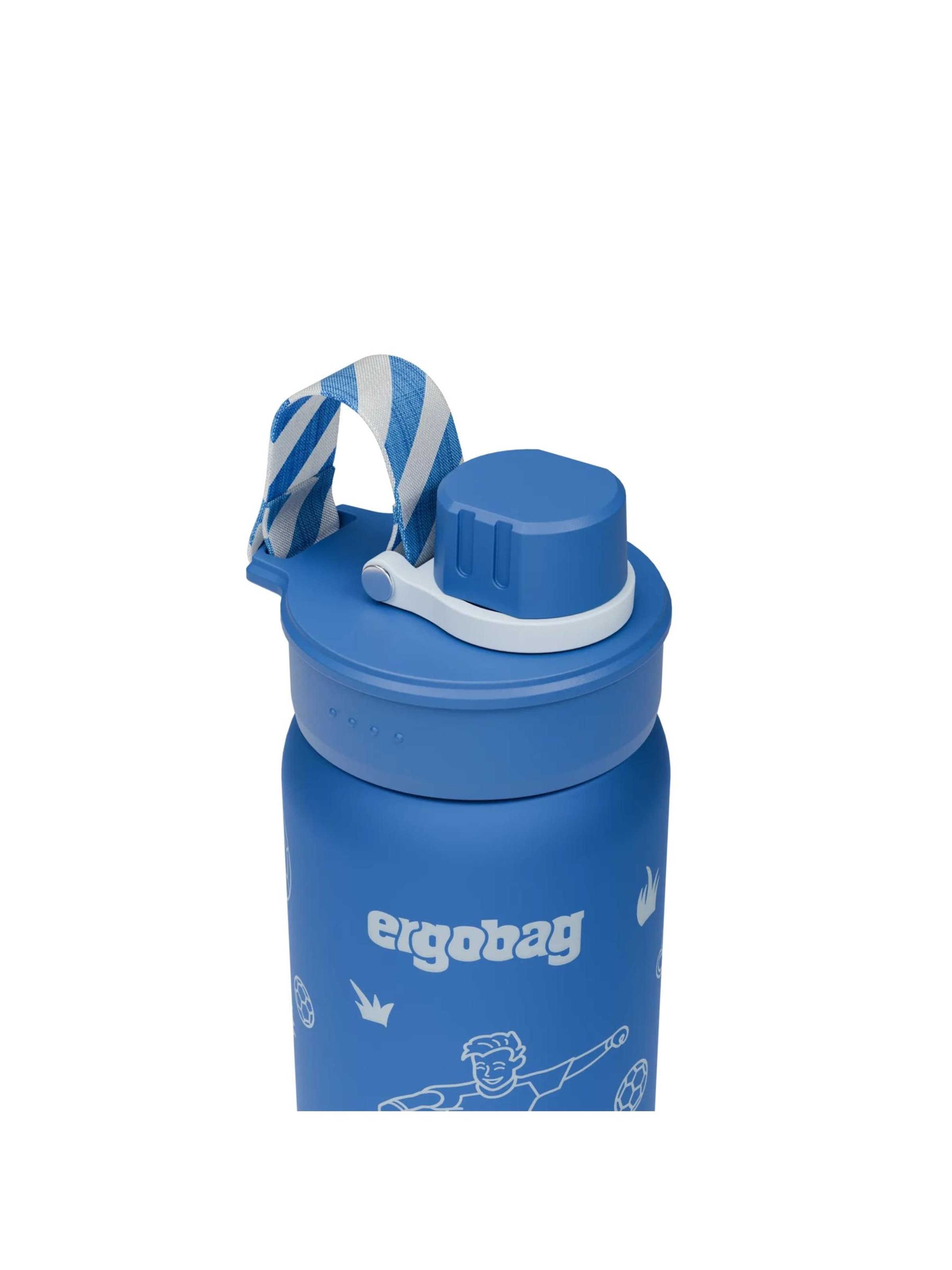 ergobag Drinking Bottle 'Trinkflasche Edelstahl Trinkflasche' in Blue