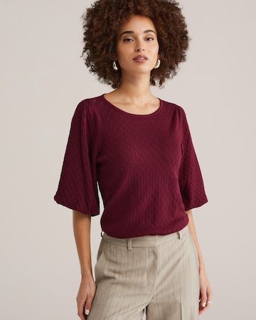 raudona WE Fashion Megztinis: priekis