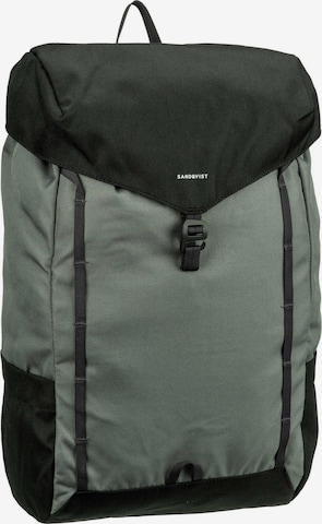 SANDQVIST Backpack in Green: front