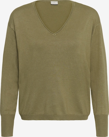 Kaffe Sweater in Green: front