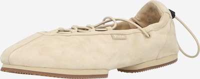 Balerinos su dirželiais iš Polo Ralph Lauren, spalva – kremo, Prekių apžvalga