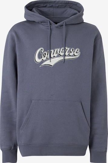 CONVERSE Collegepaita värissä savunsininen / beigenharmaa / musta / valkoinen, Tuotenäkymä