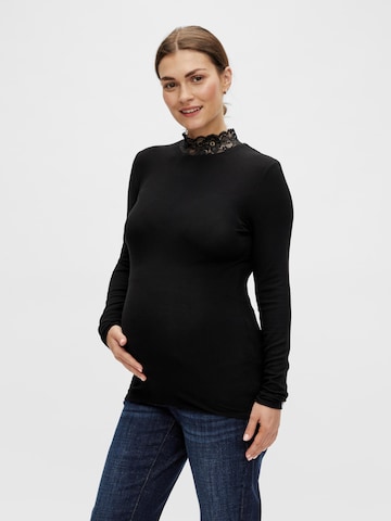 MAMALICIOUS Shirt 'Trina' in Black: front