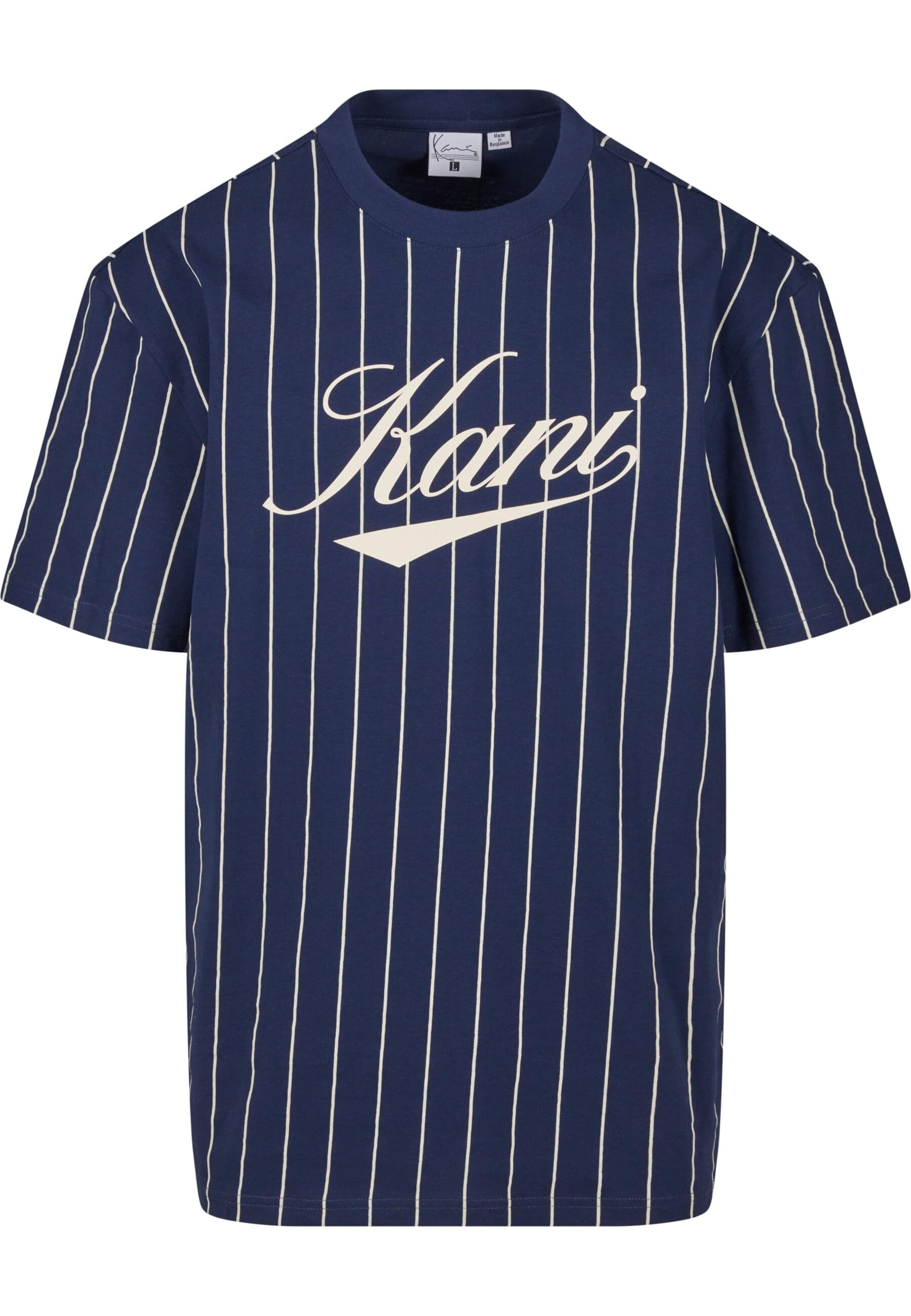 Karl Kani T-Shirt 'Varsity' in Blau: Vorderseite