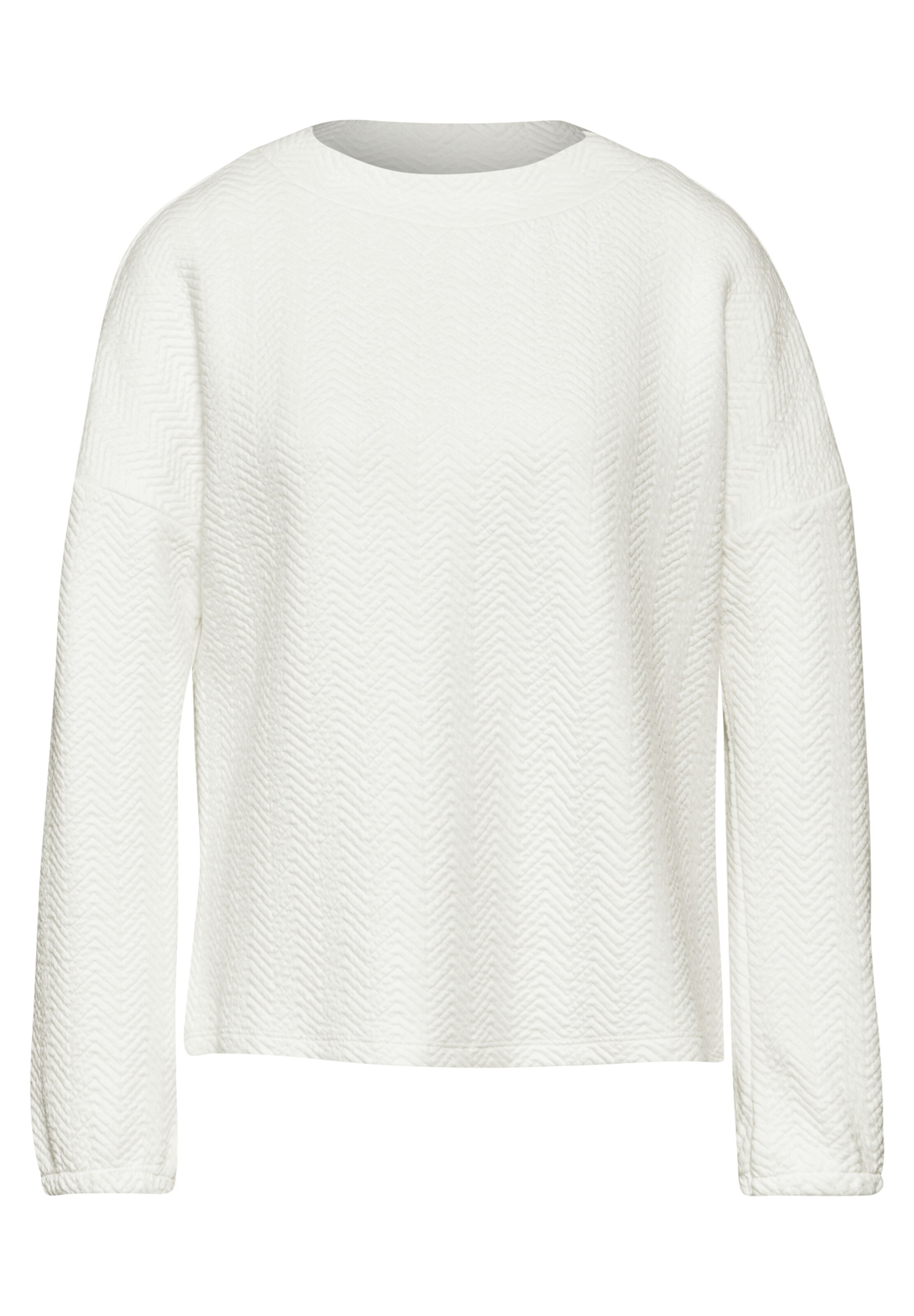 STREET ONE Shirt in weiß, Produktansicht