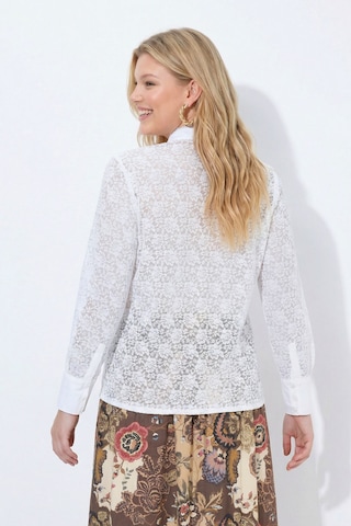 Ulla Popken Klederdracht blouse in Wit
