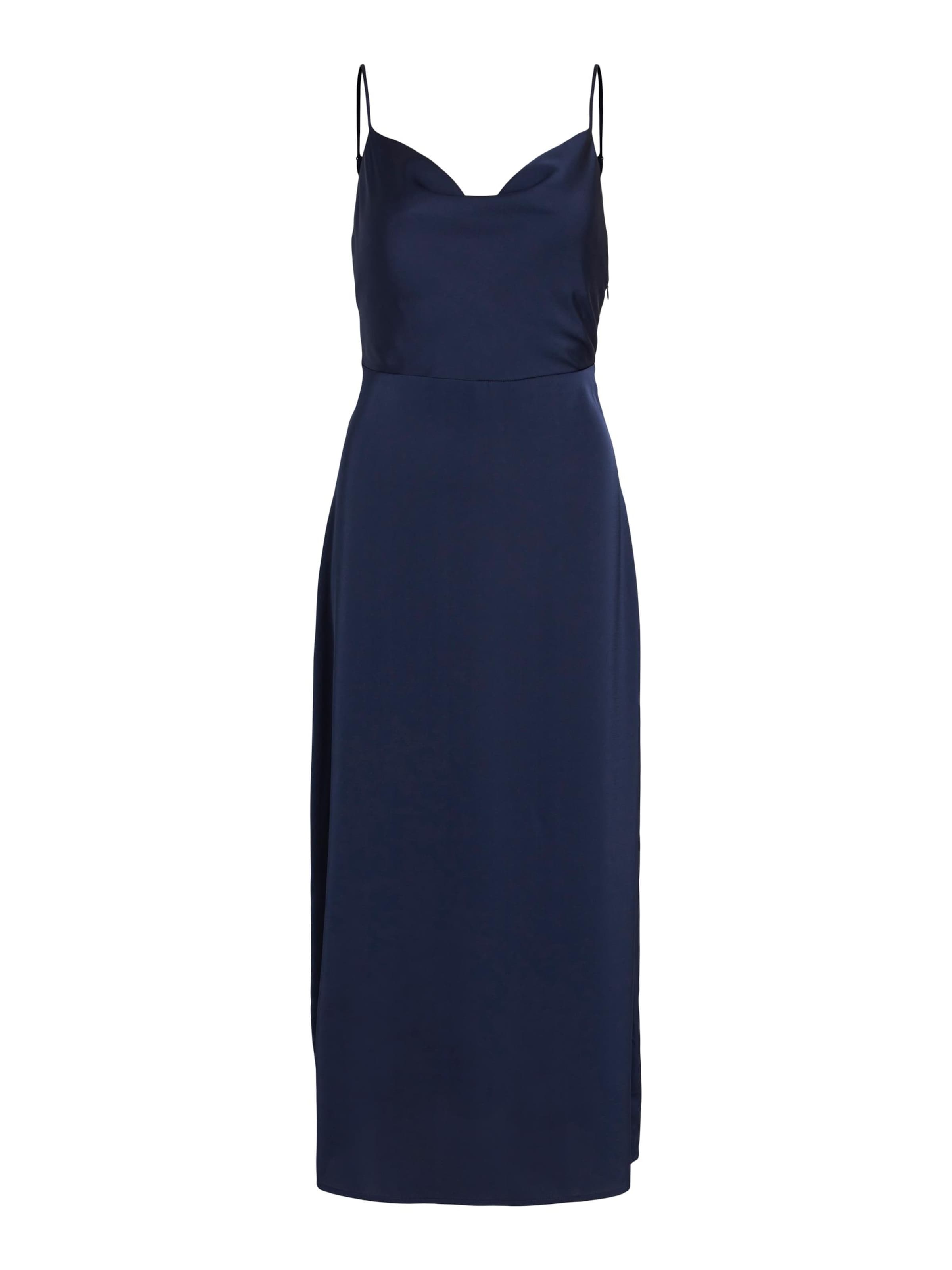 Vila Petite Společenské šaty – modrá: přední strana