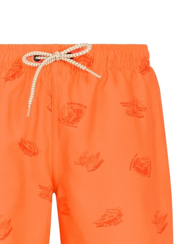 PROTEST Badeshorts 'PRTHector JR'‌‌ in Orange