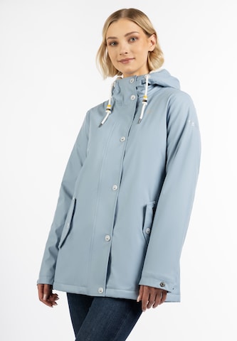 Veste fonctionnelle Schmuddelwedda en bleu : devant