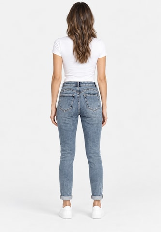 Elara Skinny Jeans in Blauw