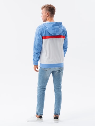 Ombre Between-season jacket 'C438' in Blue