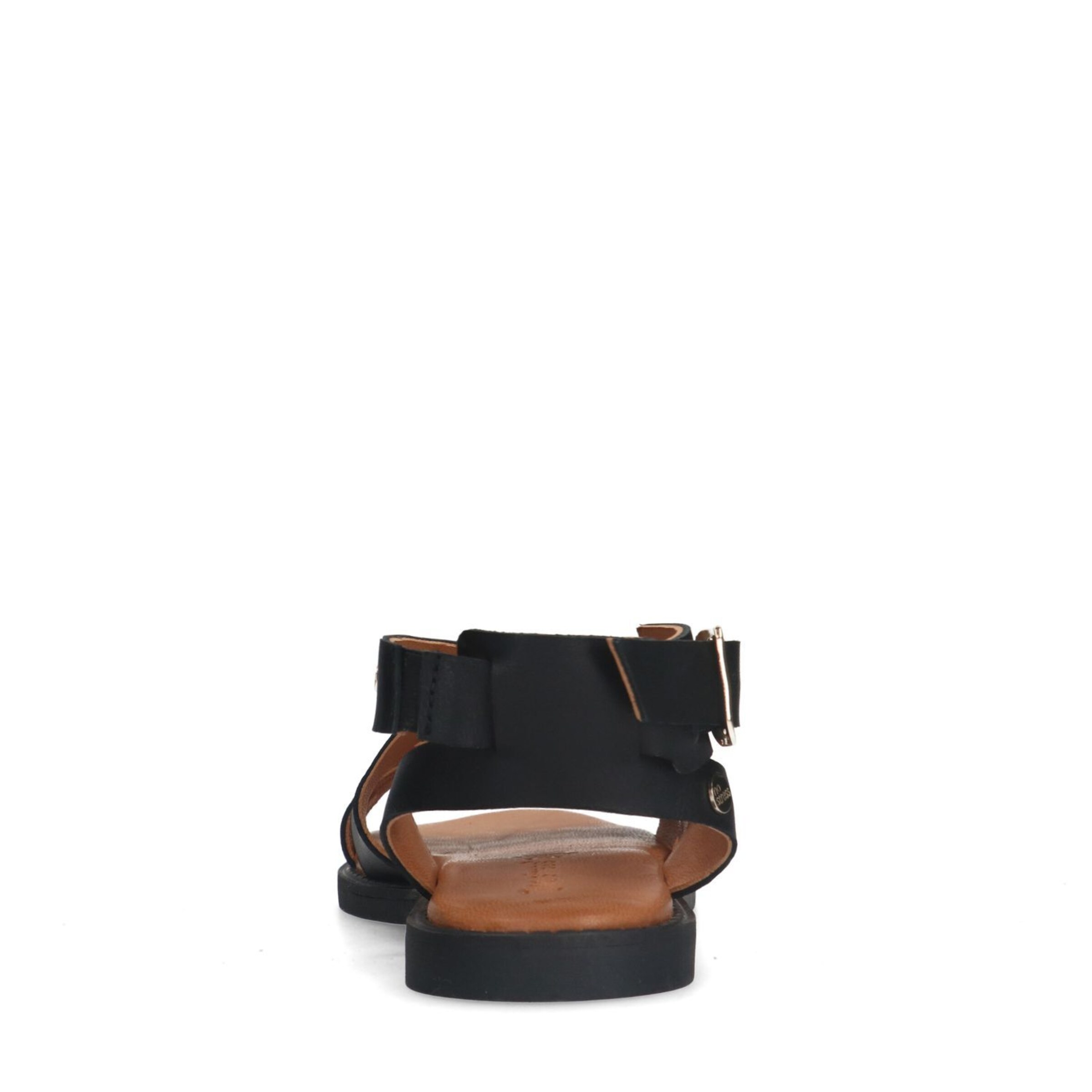 no stress Strap Sandals in Black