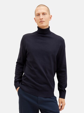 Pull-over TOM TAILOR en bleu : devant