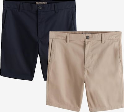 Next Chino hlače veličine 32/regular u bež / mornarsko plava, Pregled proizvoda