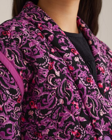 WE Fashion Between-season jacket in Purple