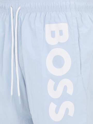 Pantaloncini da bagno 'Octopus' di BOSS in blu