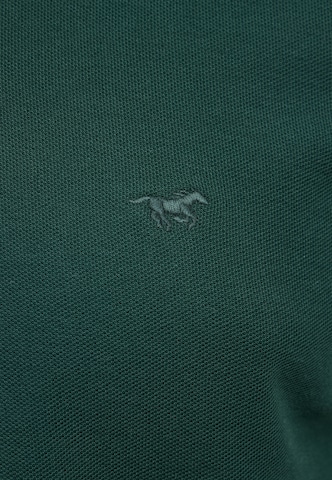 MUSTANG Poloshirt 'Style Palco' in Grün