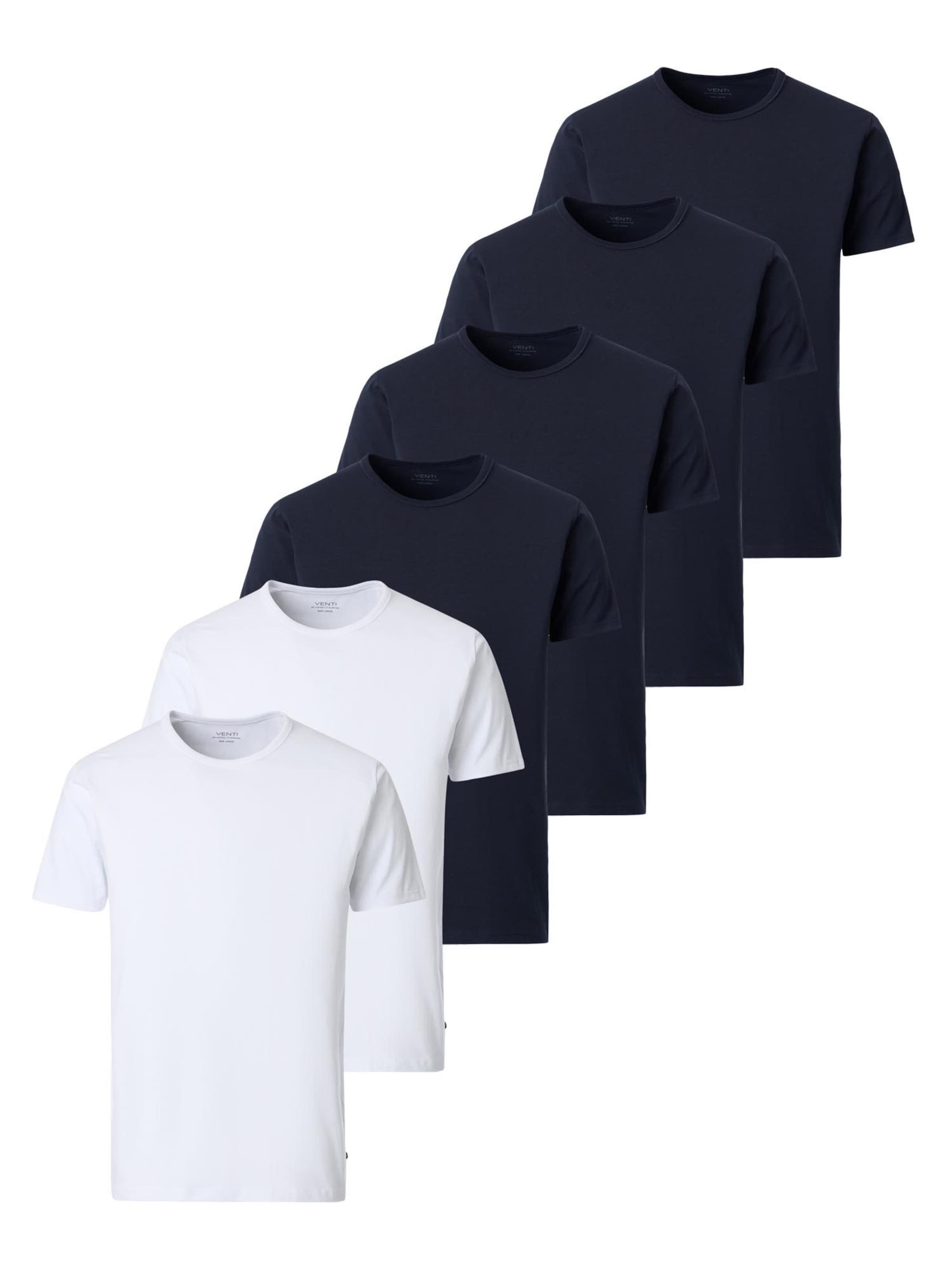 VENTI Shirt 'Basic' in Blue: front