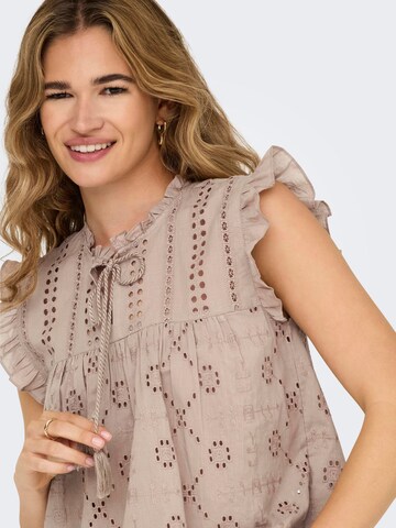 ONLY Blouse 'ONLReva' in Bruin