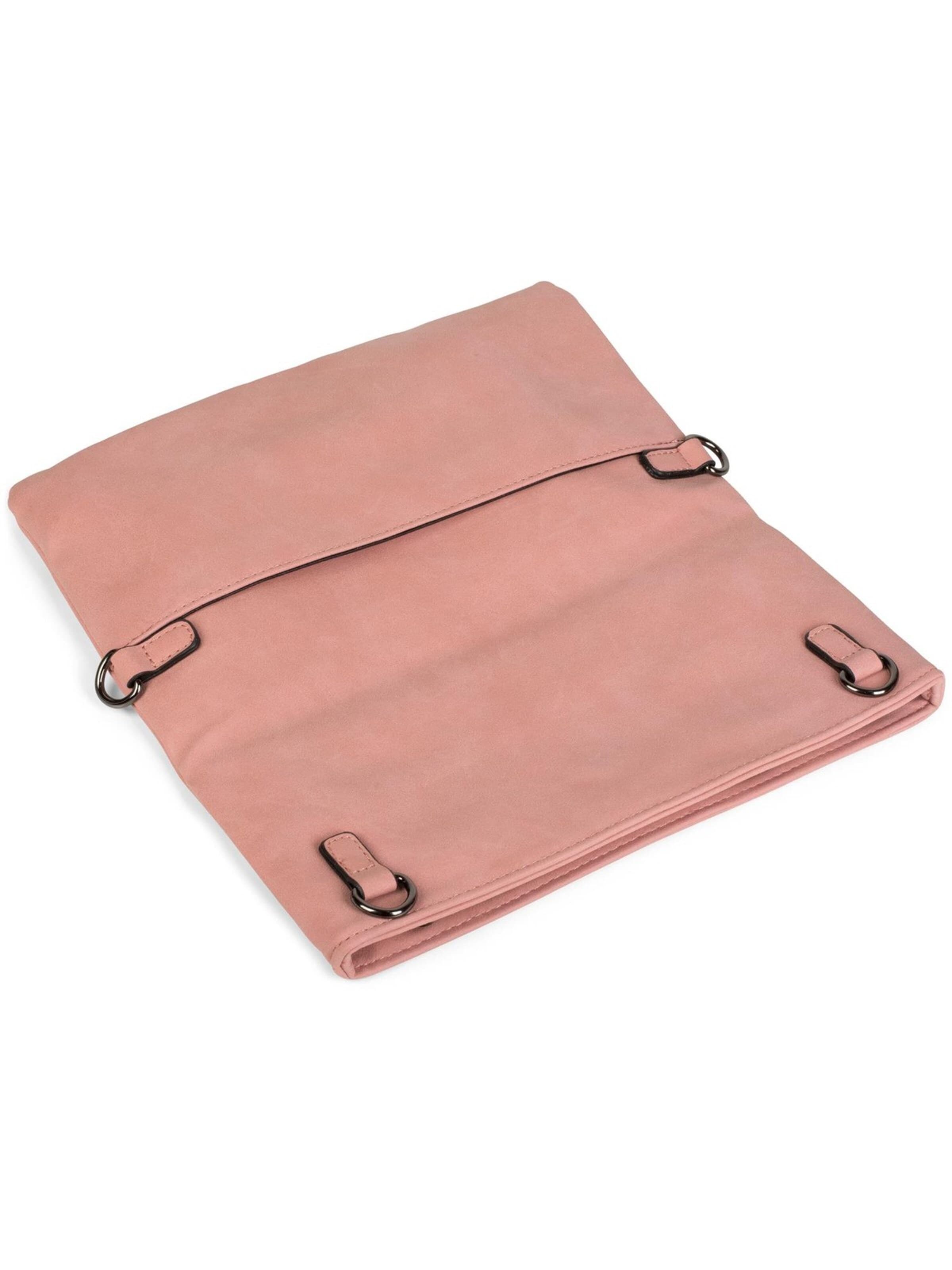 styleBREAKER Clutch '3-in-1 Crossbody Bag' in Pink