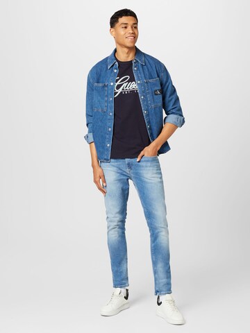 GUESS Shirt in Blauw