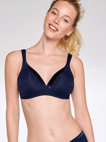 T-shirt Reggiseno di NATURANA in blu: frontale