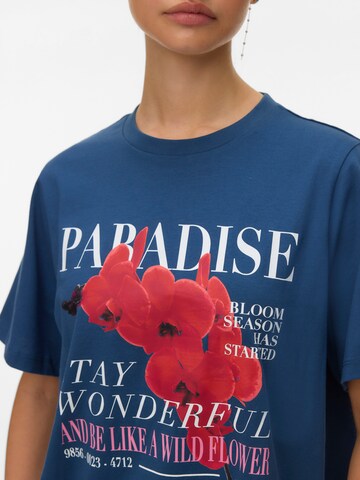 VERO MODA Shirt 'VMUrena Caty' in Blue