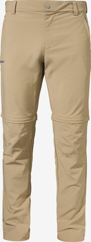 Schöffel Outdoorhose 'Folkstone' in Beige: predná strana