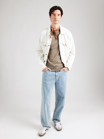 DRYKORN Sweater 'Leando' in Brown