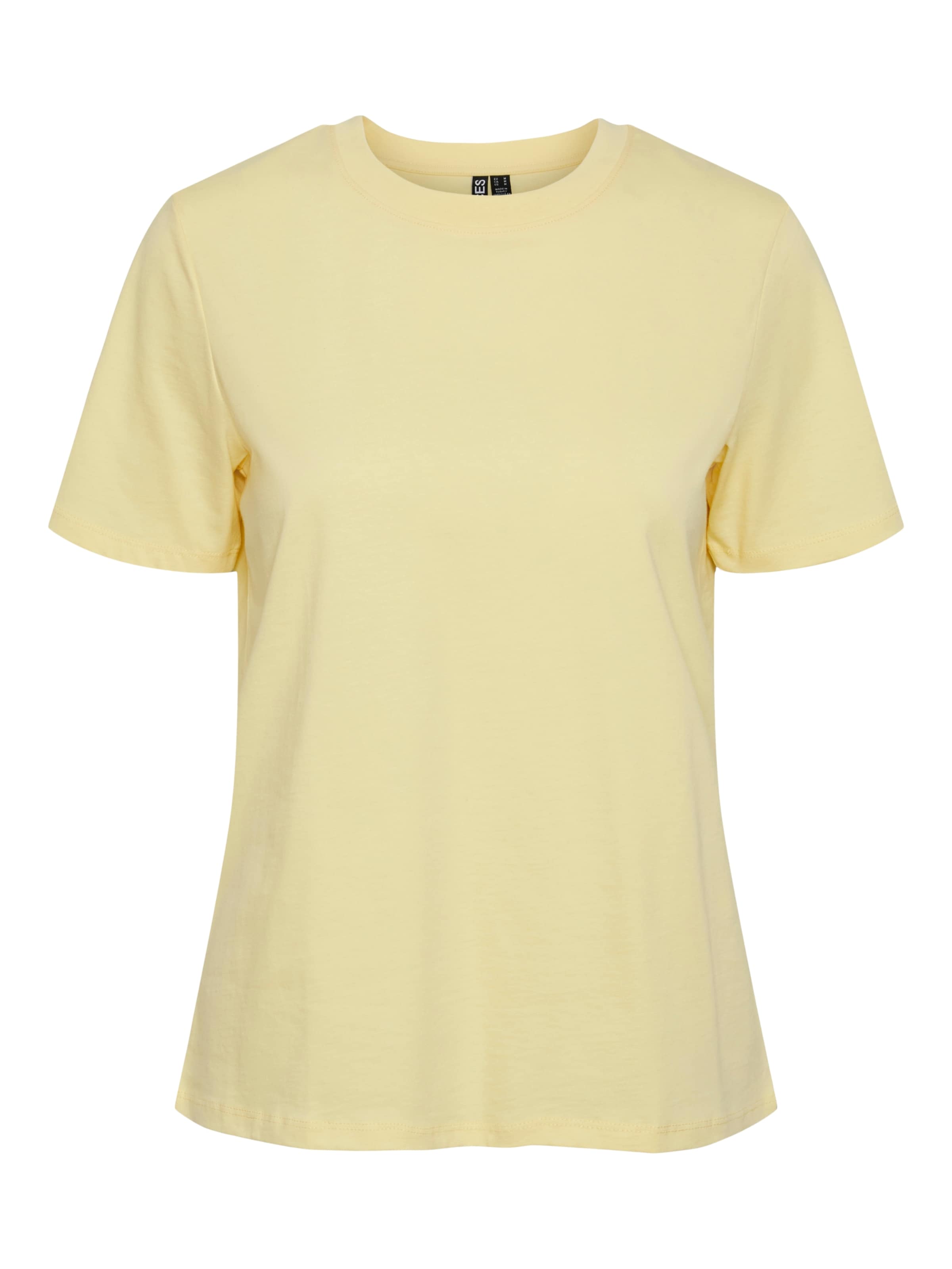 geltona PIECES Marškinėliai &#x27;PCRIA&#x27;: priekis