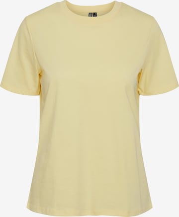 PIECES Shirt 'RIA' in Yellow: front