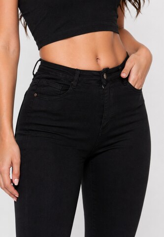 Elara Skinny Jeansy w kolorze czarny