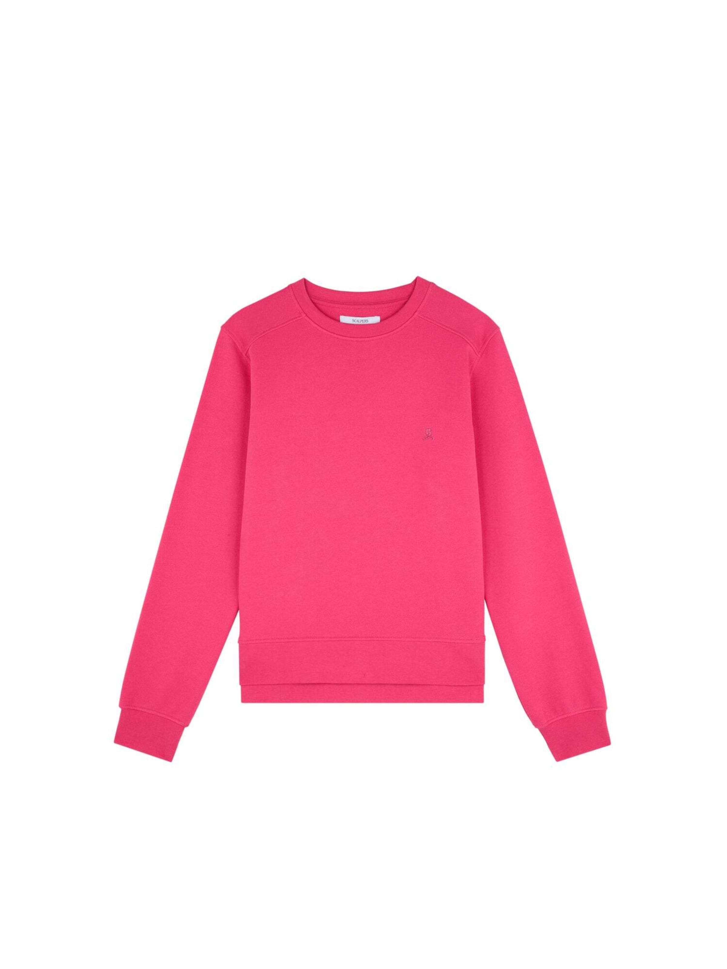Scalpers Sweatshirt 'Fade' in Pink: Vorderseite