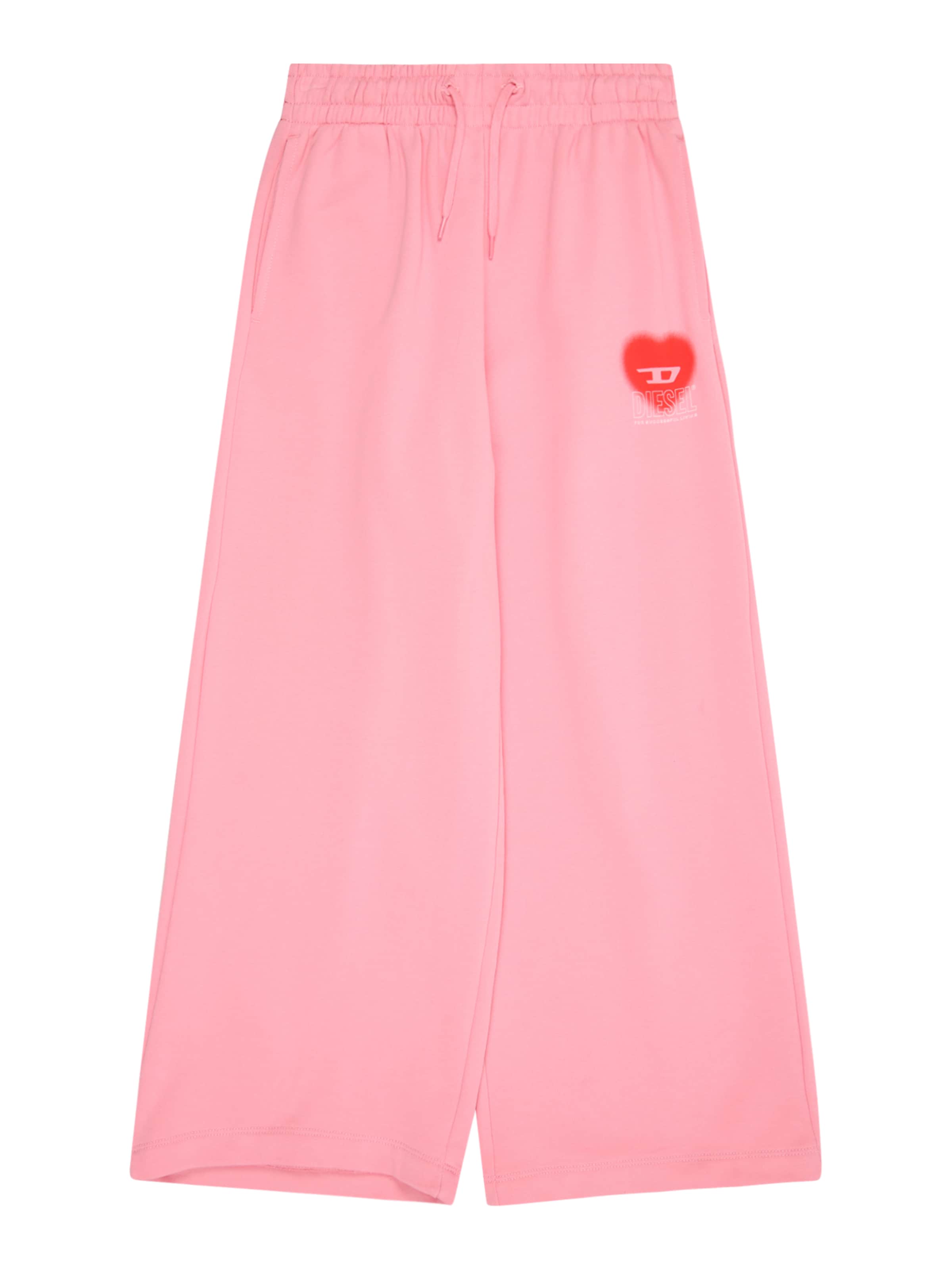 DIESEL Bő szár Nadrág - rózsaszín: elől