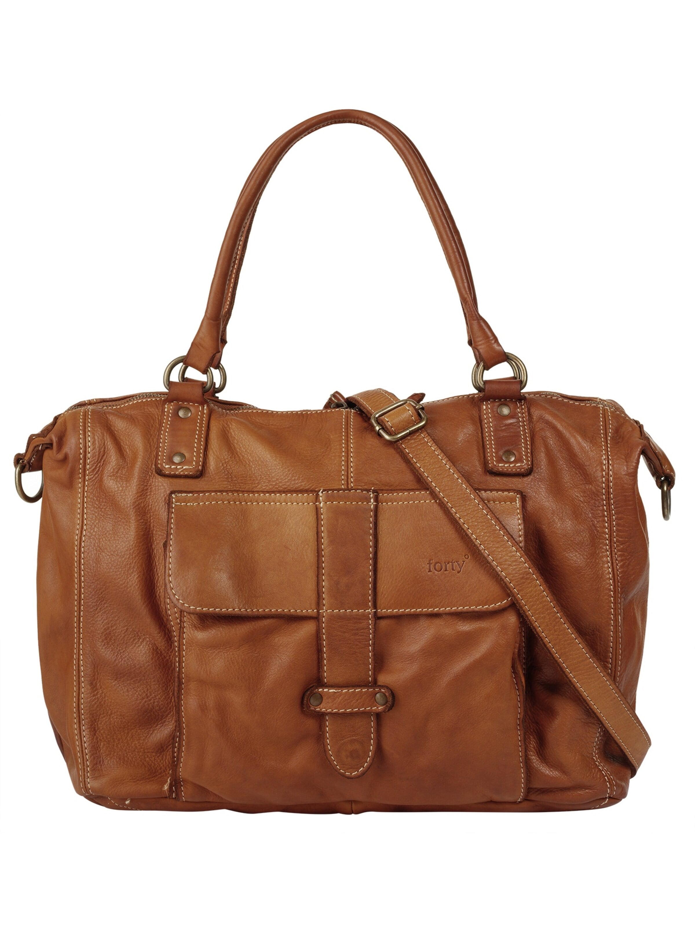 forty° Shopper‌ in Braun: Vorderseite