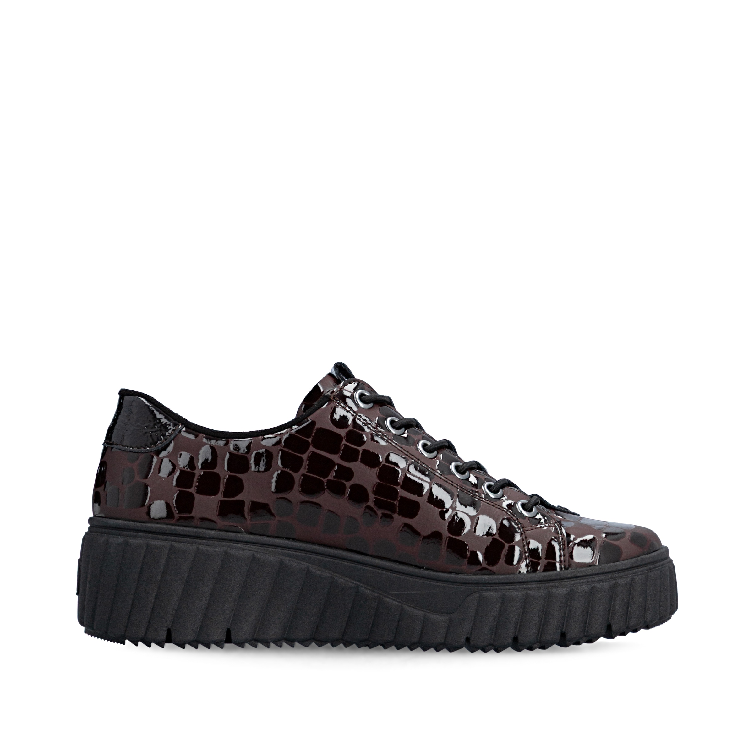 Baskets basses Rieker en marron