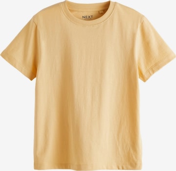 T-Shirt Next en jaune : devant