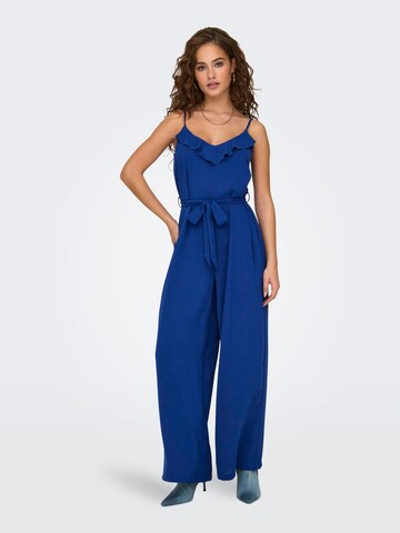 ONLY Jumpsuit 'Cali' in Blauw: voorkant