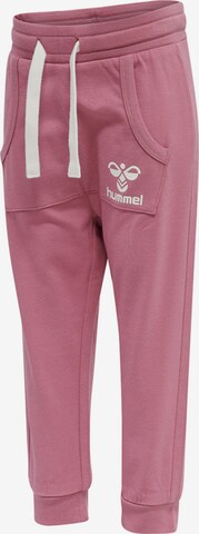 Effilé Pantalon Hummel en rose