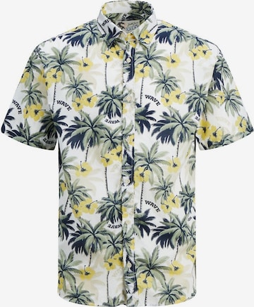JACK & JONES Klasický střih Košile 'Aloha' – bílá: přední strana