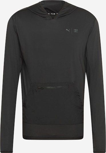 PUMA Sportsweatshirt 'First Mile' in schwarz, Produktansicht