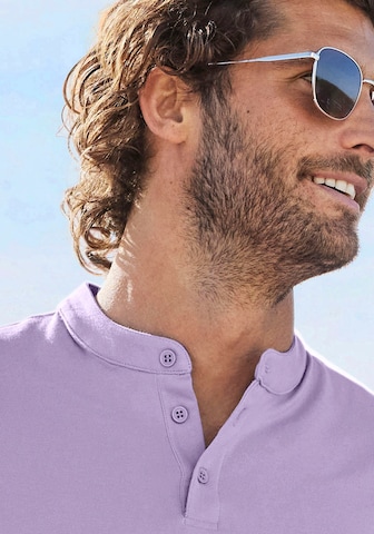 JOHN DEVIN Poloshirt in Lila