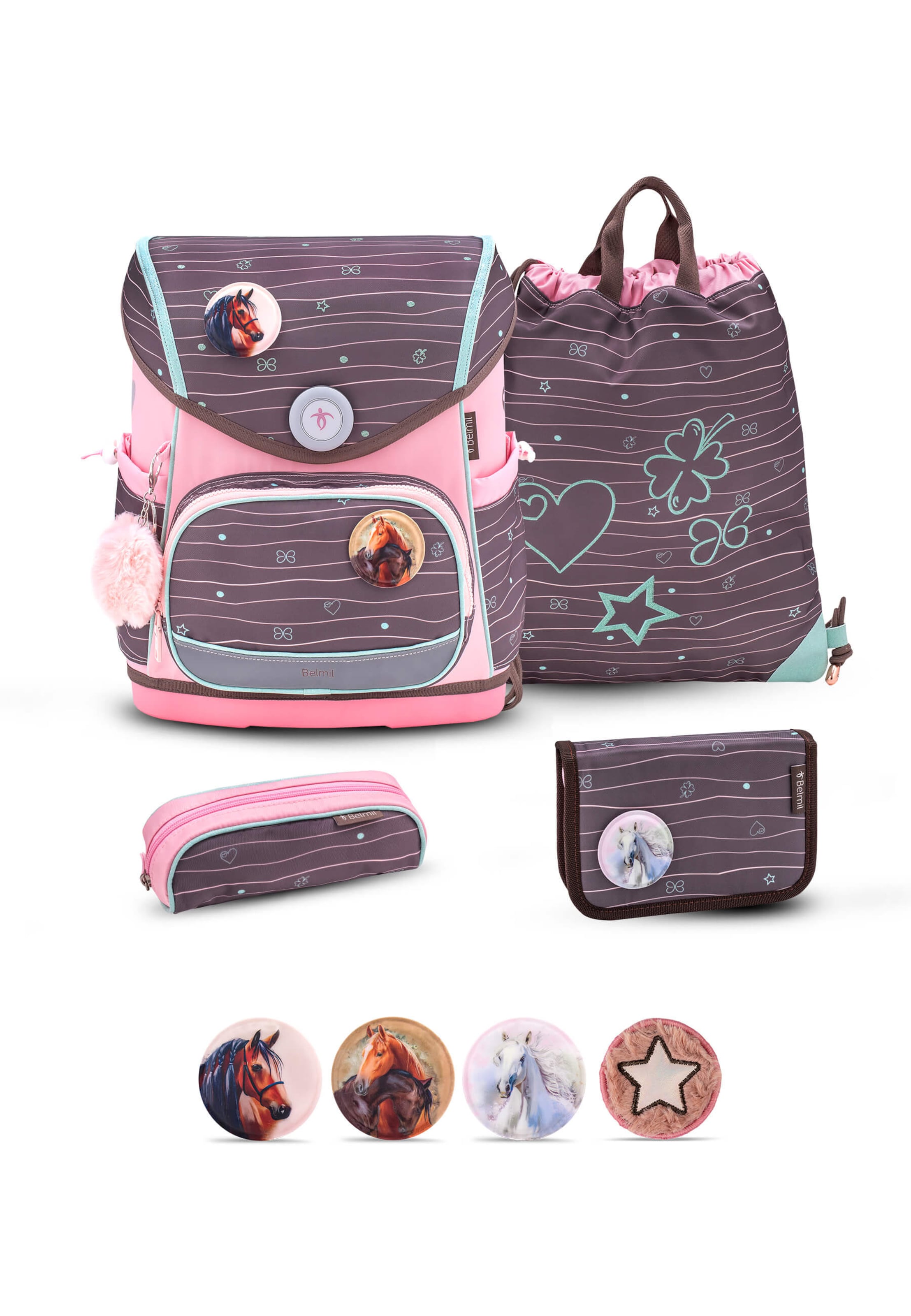 Belmil Backpack in Brown: front